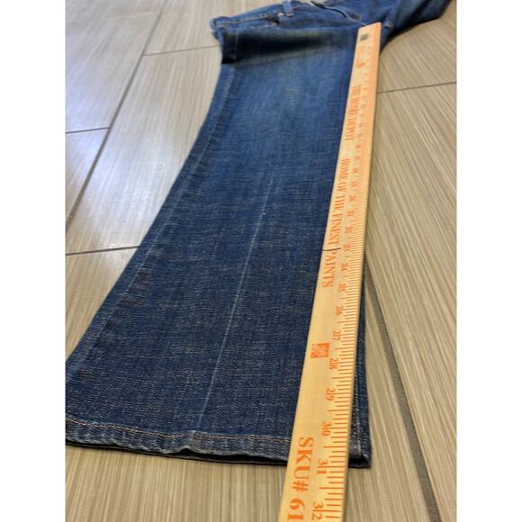 y2k grunge streetwear rodeo western cowgirl Levis 545 low bootcut jeans sz 10M - Picture 4 of 12